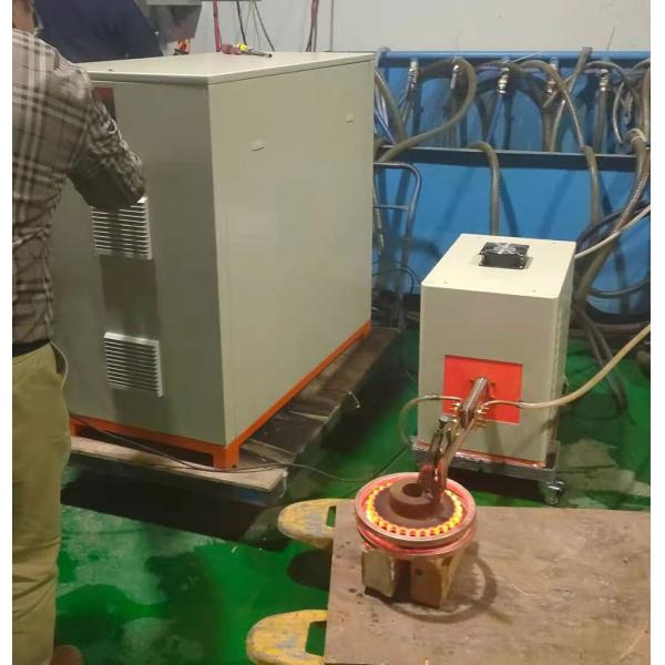 China Water Cooled Ultra High Frequency Induction Heating Machine 6L/Min Cooling Water Pressure factory