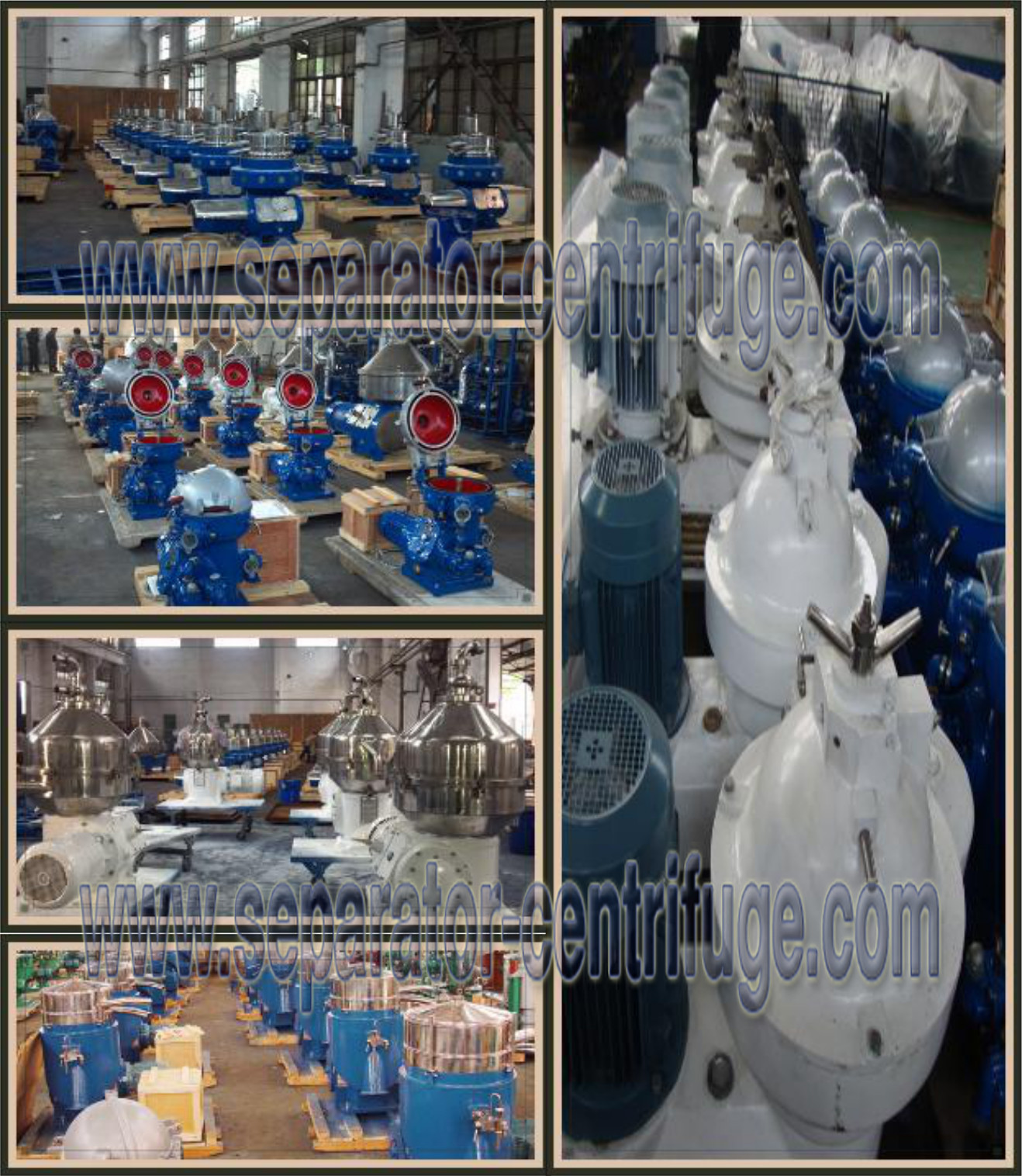 Solid Separation Oil Centrifugal Machine / Module Type HFO Separator For Power Station