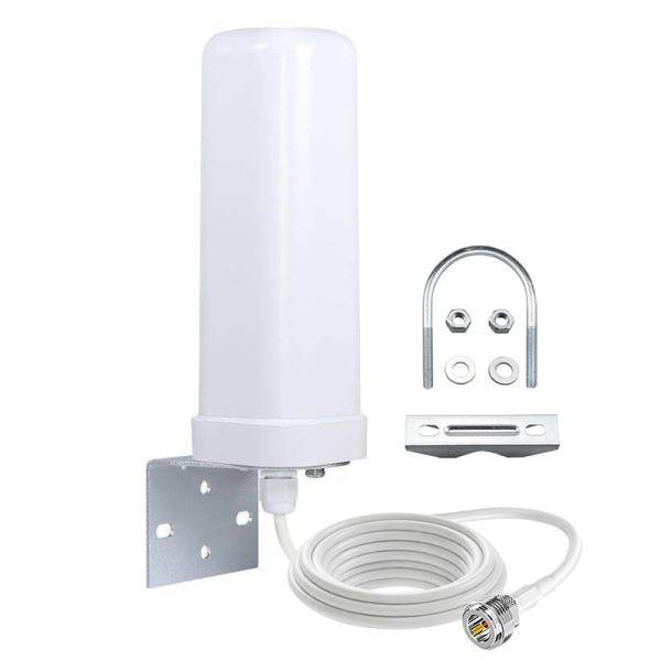 Waterproof 4g 5g outdoor antenna 698-3800Mhz wide band frequency High Gain High