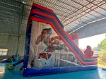 Commercial Grade Inflatable High Slide Spider-Man Hero Cartoon Figure Inflatable