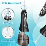 CE Home Water Flosser Cordless Oral Irrigator IPX7 Waterproof Grade Usb Cable