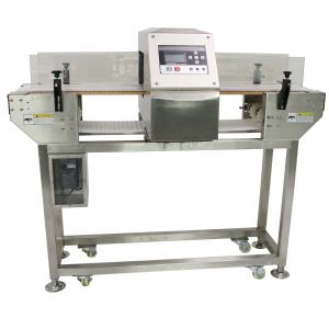 China Industrial Food Grade Metal Detector SUS 304 With Long Conveyor Belt factory