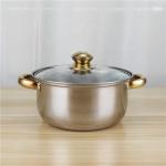 High Quality Kitchen Cooking Pot Set 12 Pcs Stainless Steel Cookware Set With