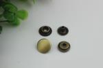 Luggage hardware 12.5 mm four color iron single sided snap buttons for clothing
