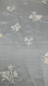 China High Quality Floral Tulle Mesh Fabric Breathe Mesh Lace Fabric Leafy Sequin Fabric factory