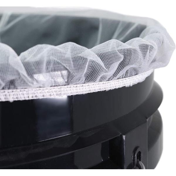 Hite 1 2 5 Gallon Elastic Opening Fine Mesh Paint Strainer Bags For Hydroponic Paint Filtering