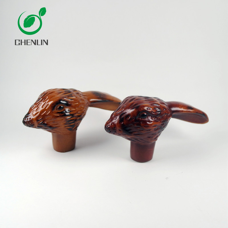 Hardwood Pine Wood Umbrella Handle Multiple Purpose Scratch Resistant