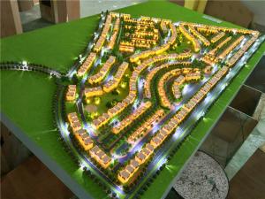 China Commercial Architectural Scale Models , 1 / 450 Scale Mini Building Models factory