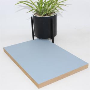 China 1220x2440x18Mm Melamine PET Laminated MDF Panels factory