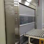 220V/380V 50Hz High Speed Roll Up Freezer Doors Break Prevention High Frequency