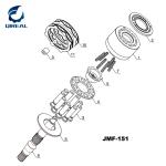 Excavator JMF151 JMF64 JMF195 Swing Motor Spare Parts