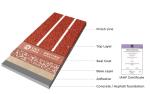 Prefabricated Rubber Running Track Multiscene Wear Resistant