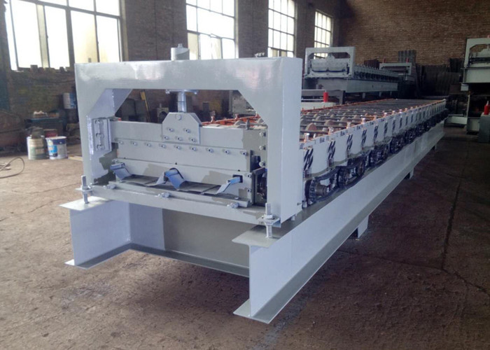 CE Blue Color Cold Roll Forming Machines WITH 3 - 6m / Min Processing Speed