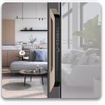 Smart 3D Face ID Door Lock Fingerprint Password IC Card Digital Sliding Door