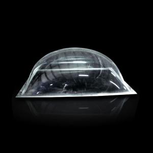 China Building Plastic Roof Bubble Skylight , Coated Polycarbonate Skylight Roofing factory