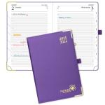 Premium Quality 2024 Custom Academic Planner FSC Certified Ivory Paper