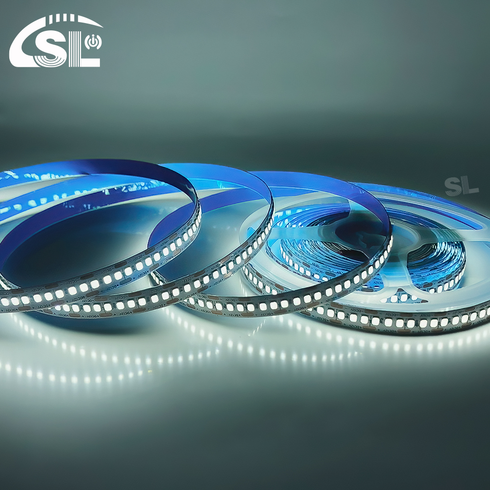 Easy Installation 240D 10mm 6500K Ra80 LED Light Strips for Bathroom Vanities Mirrors