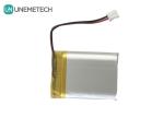 Silver Rechargeable Lithium Polymer Battery 103040 Li Ion Battery 1200mAh 3.7V
