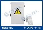 Anti Rust Paint 6U Outdoor Wall Mounted Cabinet , Outdoor 19 Rack Enclosure