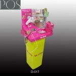 cosmetic dumpbin unit display stand