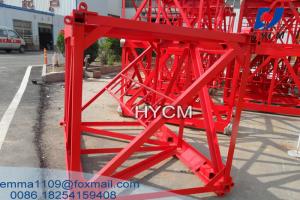 China Mast Sections For Various Project QTZ Tower Cranes Block Type factory