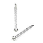 6.3 X75mm Zinc Plated Stainless Steel Self Drilling Screws for Electrical