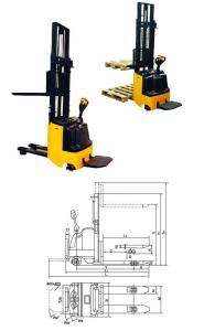 China Double-Pallet Stacker FD series1.2-1.5T factory