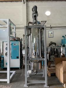 China PET Crystallizer Dryer OCR-450 for PET PLA PA TPU Sticky Regrind Material made of Stainless Steel with High-torque Motor factory