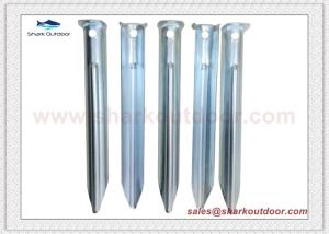 China High quality steel galvanized U shape tent pegs with good price for sand factory