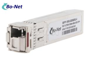 China Single Fiber Used Cisco Modules BIDI SFP-10G-BX60U-I 10G 60km 1270nmTX 1330nmRX factory