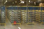 Adjustable Selective Pallet Racking Heavy Duty Steel Storage Shelves