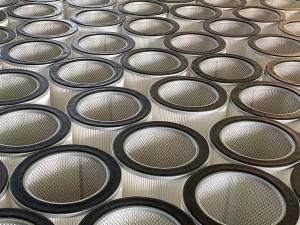China High Air Permeability 18m2 F8 Gas Turbine Filtration factory