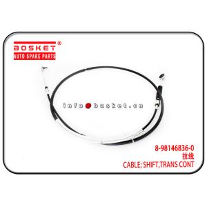 China ISUZU NPR Transmission Control Shift Cable 8-98146836-0 8981468360 on sale