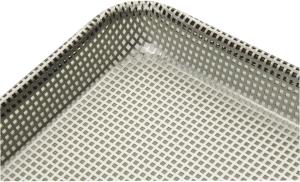 China RK Bakeware China Foodservice NSF 904692 Full Size 16 Gauge Fully Perforated Aluminum Sheet Bun Pan Baking Tray factory