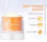 Organic Herbal Face Cream Vitamin C Sweet Orange Extract Non-Sticky Moisturizing