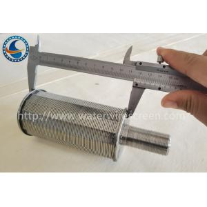 OD 57mm Johnson Continuous Slot Water Filter Nozzle With M24 Male Threaded