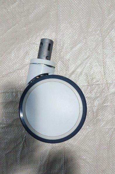 Medical Central Caster Control Hospital Castors PU PA ABS Flexible Anti