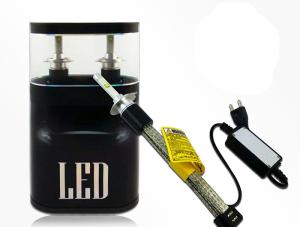 China 3200lm Plug &amp; Play Car R4 Led Headlight H13 With Cooling Red Copper Belt factory