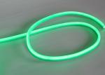 Mini 12V Led Neon Rope Light , Green Waterproof Led Flexible Neon Lights