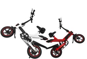 China Adjustable Electric Commuter Bike , Ultra Light Electric Push Bike For Adult factory