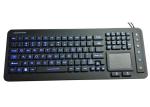 100 % Washable Silicone Multi Touch Keyboard , Industrial Capacitive Touch