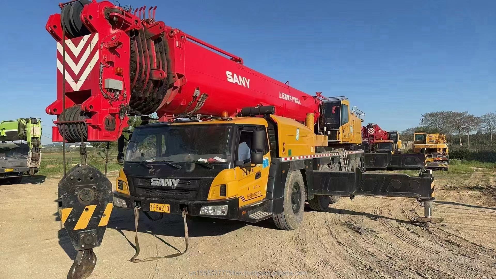 SANY 260 Ton Crane Excellent Performance and Low Working Hours for Construction