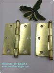 Iron Steel Metal Brass Ball Tip Hinges 4"X3.5" Easy Installation Fancy Design