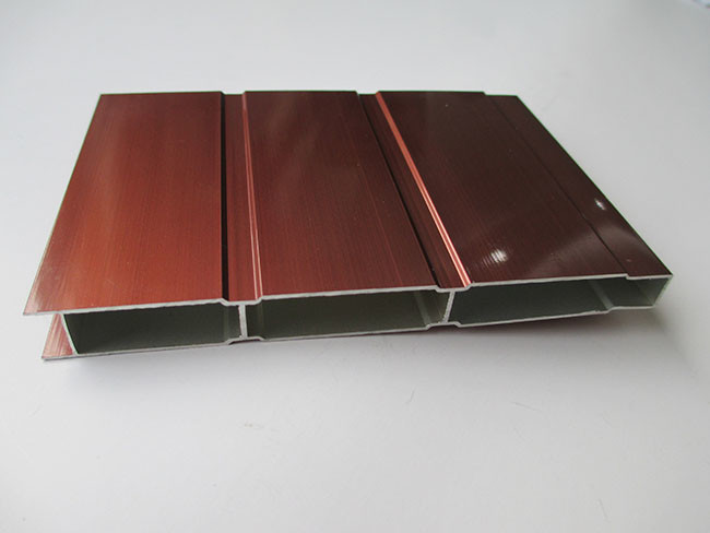 Compact Design Aluminum Extrusion Profiles Integrated Gusset For Decoration