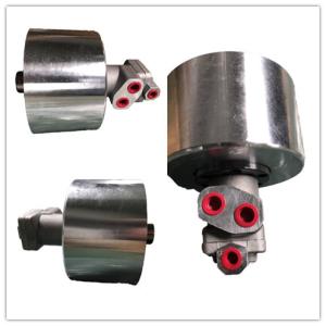 China Hydraulic Rotary Chuck Cylinder Center Solid TH Series for CNC Lathe Machine factory
