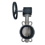 Sanitary SS304/316L Turbine Pair Butterfly Valve D371X-10/16P for Stop Water