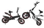 Lightweight Aluminum Folding Electric Bike Fold Up Energy Saving Eco - Friendly