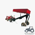 Single Axle 3way Hydraulic Dump Trailer; Small Farm Trailer With three Side