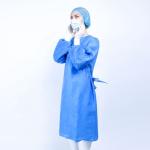 Disposable 30g 35g 45g SMS Non Woven Isolation Gown