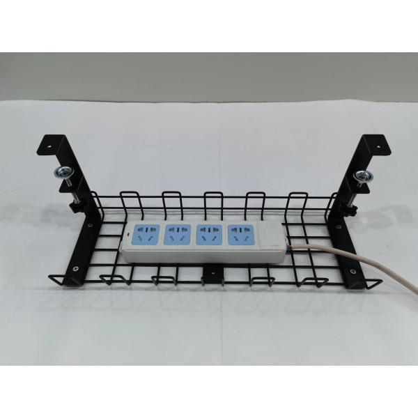 Office Electric Wire Organizer Tray Non-folding Rack for Hassle-free Wire Management